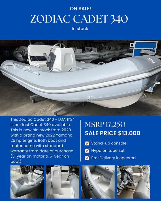 Zodiac Cadet 340 Special