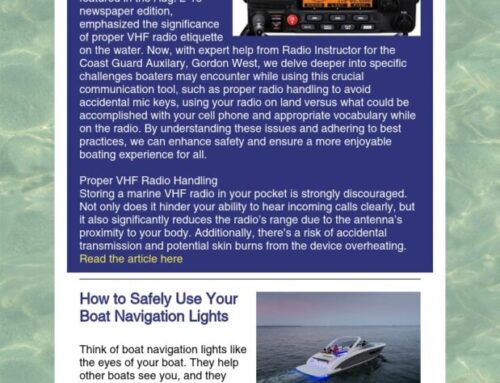 View our Latest Boating Newsletter